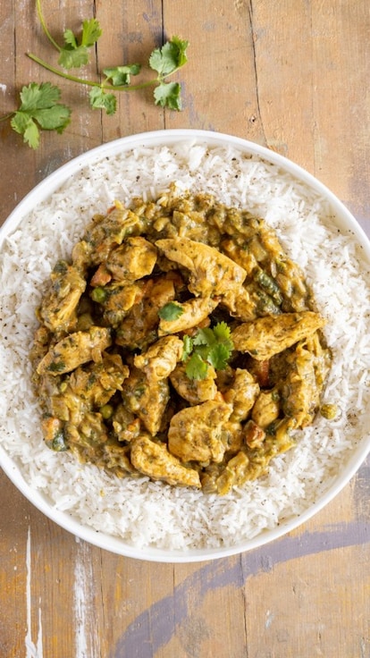 Straccetti di pollo al curry