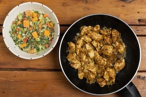 Preparazione Straccetti di pollo al curry - Fase 3