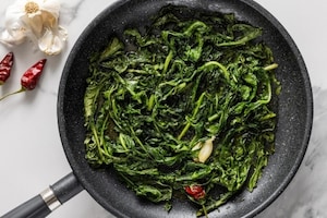 Preparazione Tarassaco in padella - Fase 3