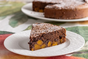 Torta alla zucca e cioccolato