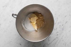 Preparazione Torta banana bread e gocce di cioccolato - Fase 1