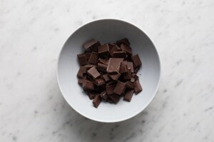 Preparazione Trancetti al cioccolato e castagne - Fase 4