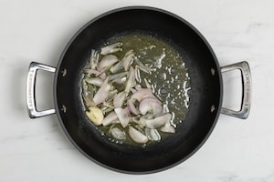 Preparazione Uova con i funghi - Fase 2