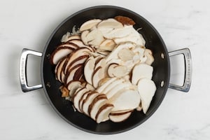 Preparazione Uova con i funghi - Fase 2