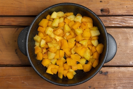 Preparazione Vellutata di zucca e patate  - Fase 3 Preparazione Vellutata di zucca e patate  - Fase 3