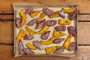 Preparazione Zucca e salsiccia  - Fase 3