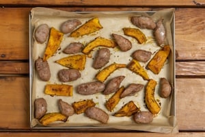 Preparazione Zucca e salsiccia  - Fase 4