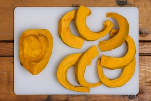 Preparazione Zucca gratinata - Fase 1