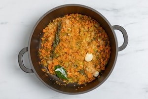 Preparazione Zuppa di ceci semplicissima e vegana - Fase 1