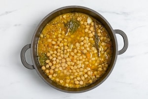 Preparazione Zuppa di ceci semplicissima e vegana - Fase 3