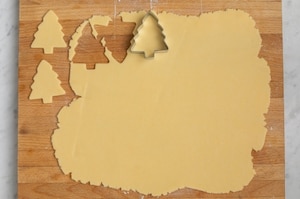 Preparazione Biscotti albero di Natale  - Fase 3