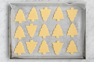 Preparazione Biscotti albero di Natale  - Fase 3
