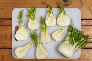 Preparazione Finocchi gratinati - Fase 1