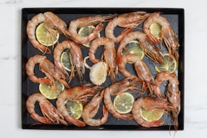 Preparazione Gamberi al forno - Fase 2