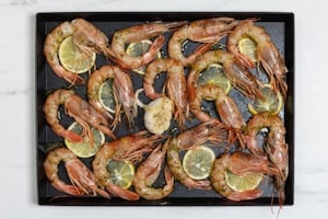 Preparazione Gamberi al forno - Fase 2