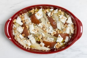 Preparazione Indivia, pere e gorgonzola al forno - Fase 5