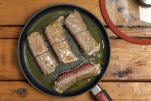 Preparazione Involtini di svizzera con carciofi - Fase 3