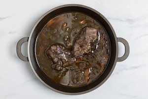 Preparazione Pasta con sugo di brasato - Fase 1