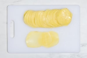 Preparazione Patate sfogliate - Fase 1