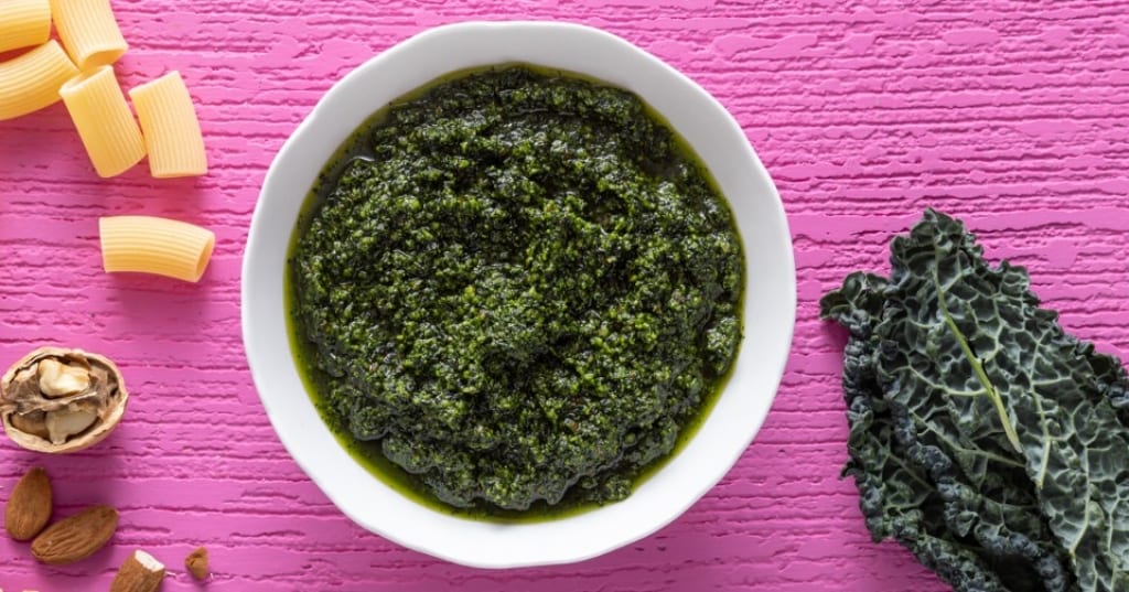 Ricetta Pesto di cavolo nero Cucchiaio d'Argento