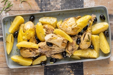 Pollo in pentola a pressione