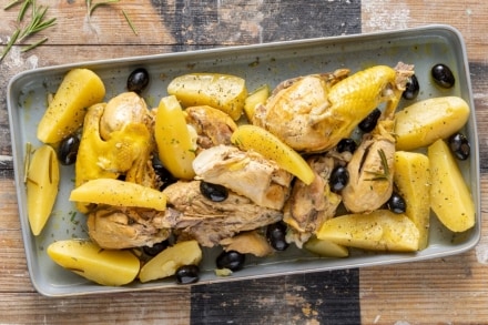 Pollo in pentola a pressione