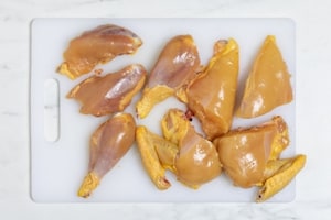 Preparazione Pollo in pentola a pressione - Fase 1