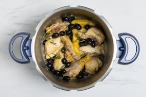 Preparazione Pollo in pentola a pressione - Fase 3