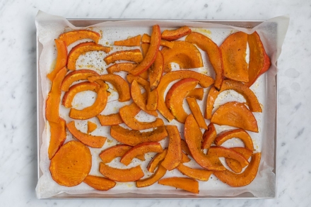 Preparazione Sformato di zucca e patate - Fase 1 Preparazione Sformato di zucca e patate - Fase 1