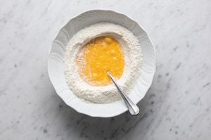 Preparazione Tagliatelle fatte in casa - Fase 1