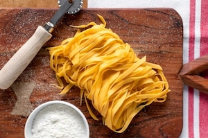 Preparazione Tagliatelle fatte in casa - Fase 4