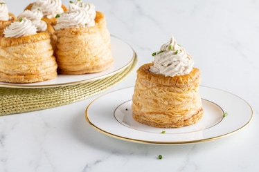 Vol au vent ripieni di tonno veloci