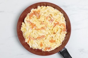 Preparazione Vol au vent ripieno di tagliatelle - Fase 3