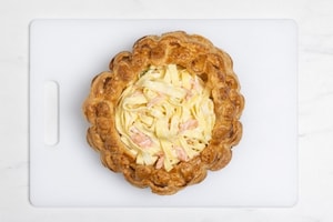 Preparazione Vol au vent ripieno di tagliatelle - Fase 4