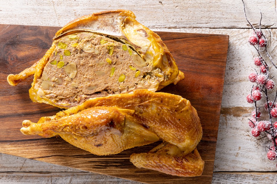 Cappone ripieno Cappone ripieno