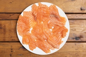 Preparazione Carpaccio di salmone marinato - Fase 1