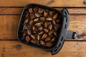 Preparazione Castagne con friggitrice ad aria - Fase 3