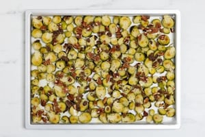 Preparazione Cavoletti di Bruxelles al forno - Fase 4