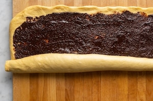 Preparazione Corona di babka al cioccolato - Fase 5