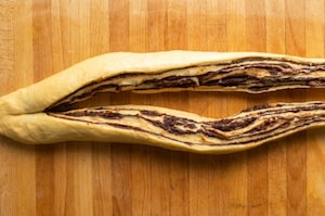 Preparazione Corona di babka al cioccolato - Fase 5