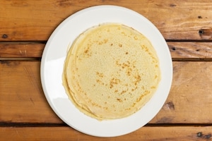 Preparazione Crepes ai porri, pancetta e pecorino dolce - Fase 4