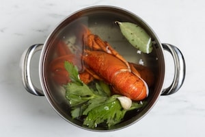 Preparazione Linguine all'astice - Fase 1