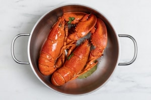 Preparazione Linguine all'astice - Fase 1