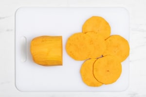 Preparazione Parmigiana di zucca, provola e pancetta - Fase 1