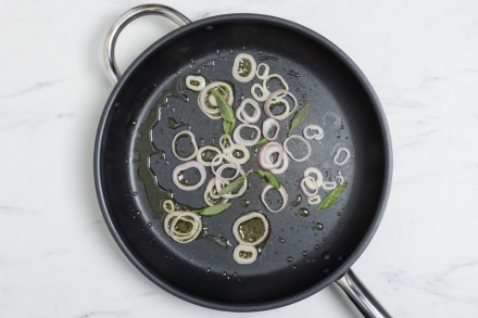 Preparazione Parmigiana di zucca, provola e pancetta - Fase 1 Preparazione Parmigiana di zucca, provola e pancetta - Fase 1