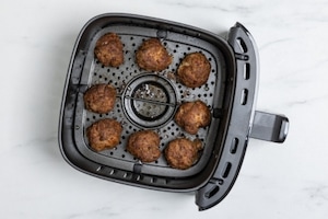 Preparazione Polpette di carne con friggitrice ad aria - Fase 5