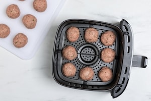 Preparazione Polpette di carne con friggitrice ad aria - Fase 4