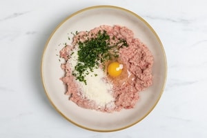 Preparazione Polpette di carne con friggitrice ad aria - Fase 3