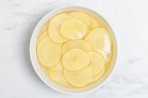 Preparazione Chips di patate al forno - Fase 1