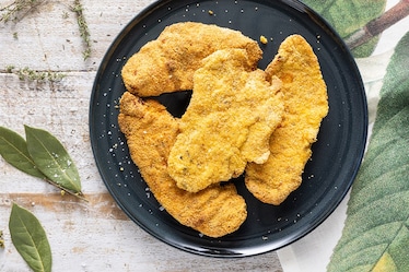 Cotolette di pollo con friggitrice ad aria